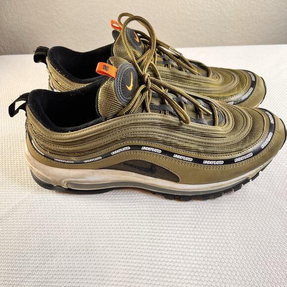 Size 11, Nike Undefeated x Air Max‎ 97 Militia Green